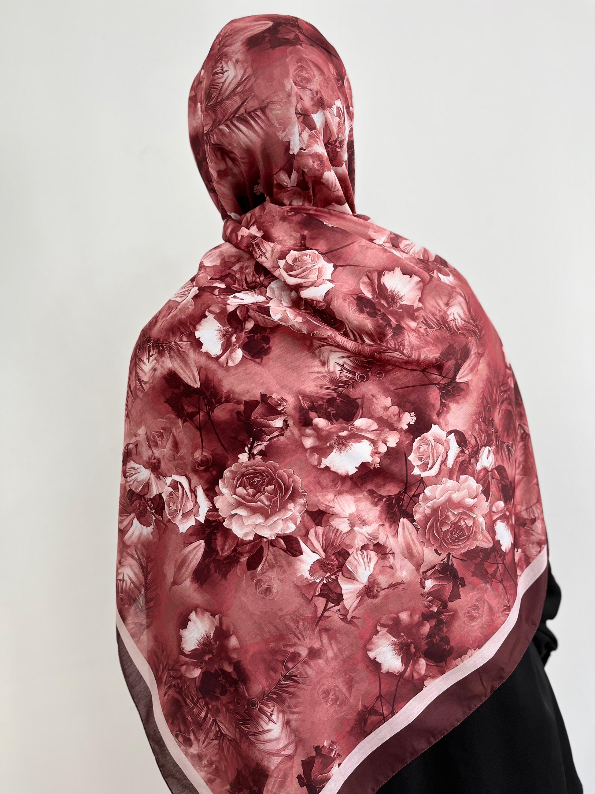 Flower Desen İpeksi Şal