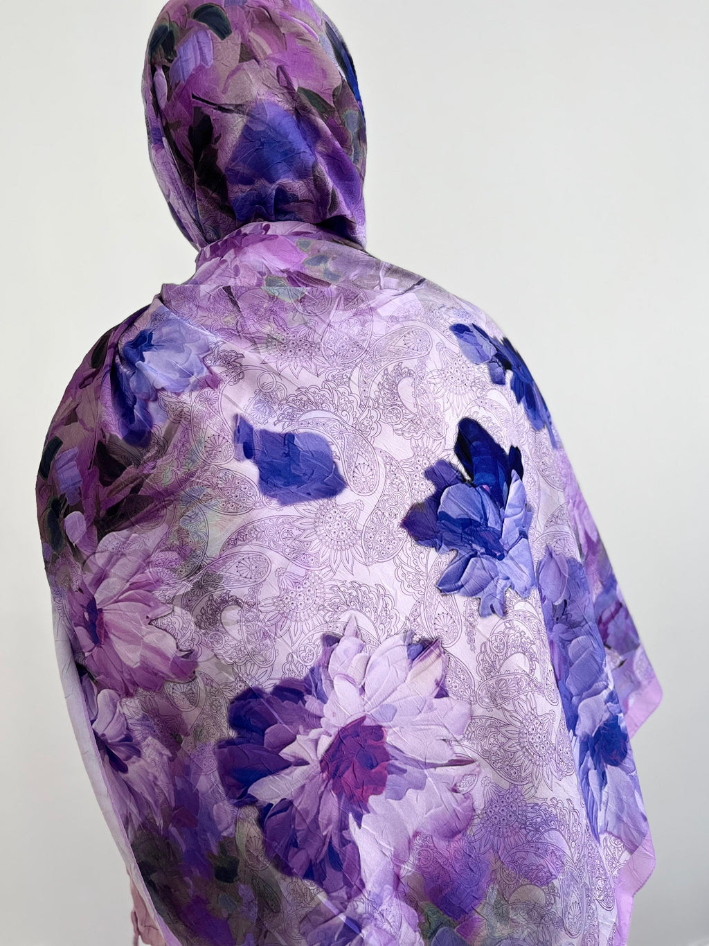 Flower Desen İpeksi Şal
